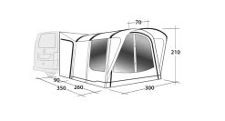 Outwell Newburg 260 Drive Away Awning 19 Outwell Newburg 260 Drive Away Awning -Camping Equipment Store 111102 newburg 260 drawing perspective2