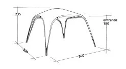 Outwell Summer Lounge M Package 13 Outwell Summer Lounge M Package -Camping Equipment Store 111136 summer lounge m drawing perspective 2 1