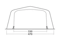 Outwell Wood Lake 7ATC Air Tent 19 Outwell Wood Lake 7ATC Air Tent -Camping Equipment Store 111200v21 064