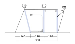 Outwell Wolfburg 380 Drive Away Air Awning 17 Outwell Wolfburg 380 Drive Away Air Awning -Camping Equipment Store 111247v22 063 720