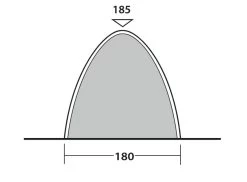 Outwell Free Standing Inner Tent L 12 Outwell Free Standing Inner Tent L -Camping Equipment Store 111340 free standing inner l drawing other4