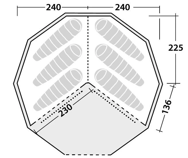 Robens Klondike Grande Inner Tent - Image 2