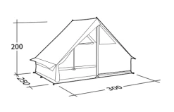 Robens Prospector Shanty Tent -Camping Equipment Store 130310 2