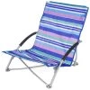 Yello Low Beach Chair Stripe Blue -Camping Equipment Store 1whwmatm 1