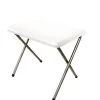 Resin Low Profile White Table 2 Resin Low Profile White Table -Camping Equipment Store 307100