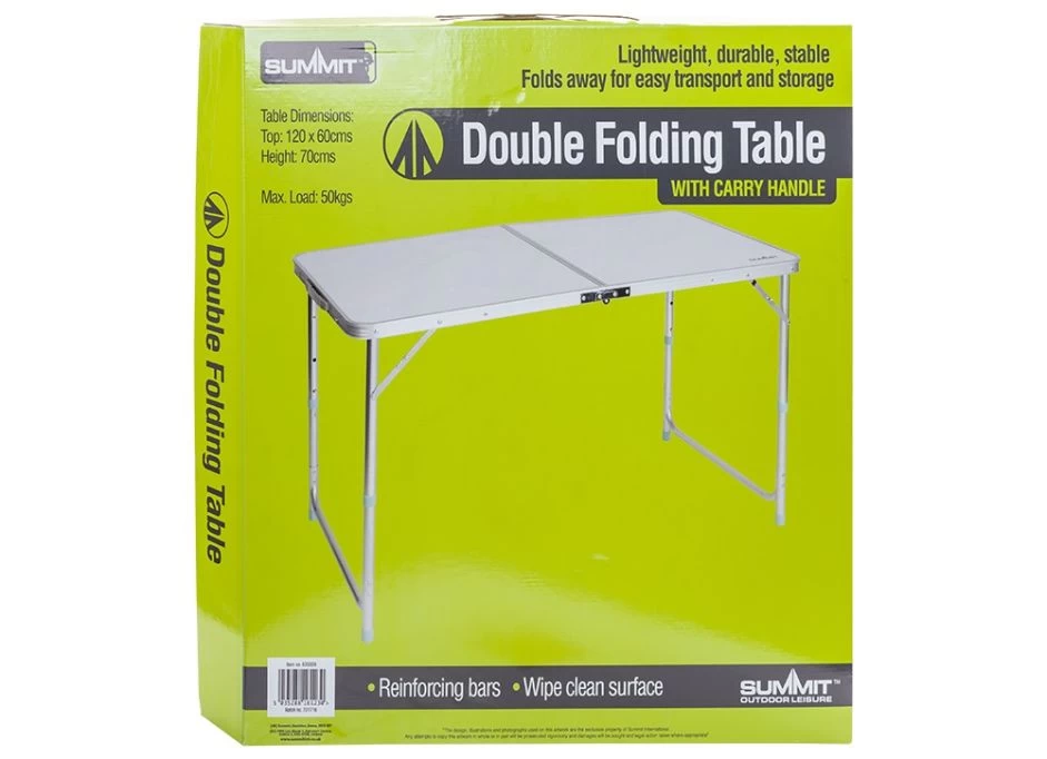 Summit Double Folding Table 5 Summit Double Folding Table - Image 3