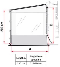 Fiamma Side W Pro F45/ F65/ F80 -Camping Equipment Store 97961 10 a 1