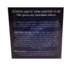 WoC Blue 2 Ltr & Pink 2 Ltr Toilet Fluid Package -Camping Equipment Store blue back 1 1