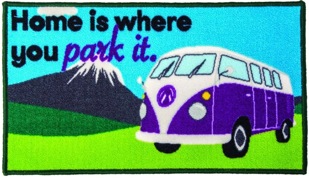 Quest Washable 'Home Is Where You Park It' Mat 3 Quest Washable 'Home Is Where You Park It' Mat
