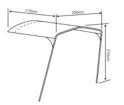 Outdoor Revolution Camp Star Sun Canopy 500XL / 600 / 1200 16 Outdoor Revolution Camp Star Sun Canopy 500XL / 600 / 1200 -Camping Equipment Store campstar 600 canopy