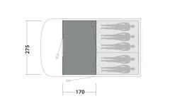 Easy Camp Palmdale 500 Lux Tent Carpet (275cm X 175cm) -Camping Equipment Store carpet palmdale 500 500 lux