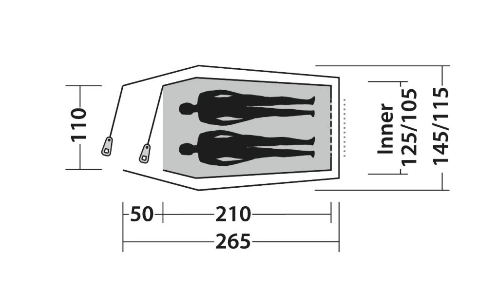 Easy Camp Energy 200 Compact Tent 4 Easy Camp Energy 200 Compact Tent - Image 2