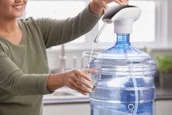 The Flow - Rechargeable Portable Electronic Water Dispenser -Camping Equipment Store epump mom waterfill