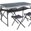 Outdoor Revolution Capri Aluminium Picnic Table And Stool Set -Camping Equipment Store fur2049a