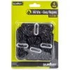 Pack Of 4 Black High Vis Guy Ropes -Camping Equipment Store guy lines