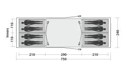 Easy Camp Huntsville 800 Twin Tent -Camping Equipment Store huntsville 800 3