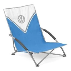 Volkswagen Blue Campervan Folding Low Camping Chair -Camping Equipment Store low volkswagen blue campervan folding low camping chair 80601.1568212620