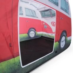 Volkswagen VW Campervan Kids Red Pop Up Tent -Camping Equipment Store ol0180 11 3