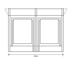 Outdoor Revolution Sportlite Caravan/Motorhome Air 320L Awning -Camping Equipment Store orca1001 floorplan copy
