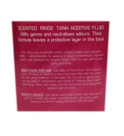 WoC Blue 2 Ltr & Pink 2 Ltr Toilet Fluid Package -Camping Equipment Store pink back 1 1