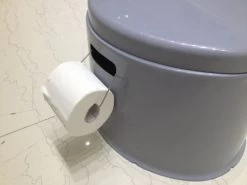 Sunncamp Lulu Tourlet Camping Toilet -Camping Equipment Store roll holder 4