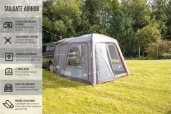 Vango Tailgate AirHub Low Awning -Camping Equipment Store tailgate air hub awning features