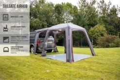 Vango Tailgate AirHub Low Awning -Camping Equipment Store tailgate airhub features