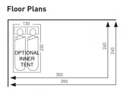 Sunncamp Ultima Versara Air 390 Awning -Camping Equipment Store ultima versara air 390 300 floor plan