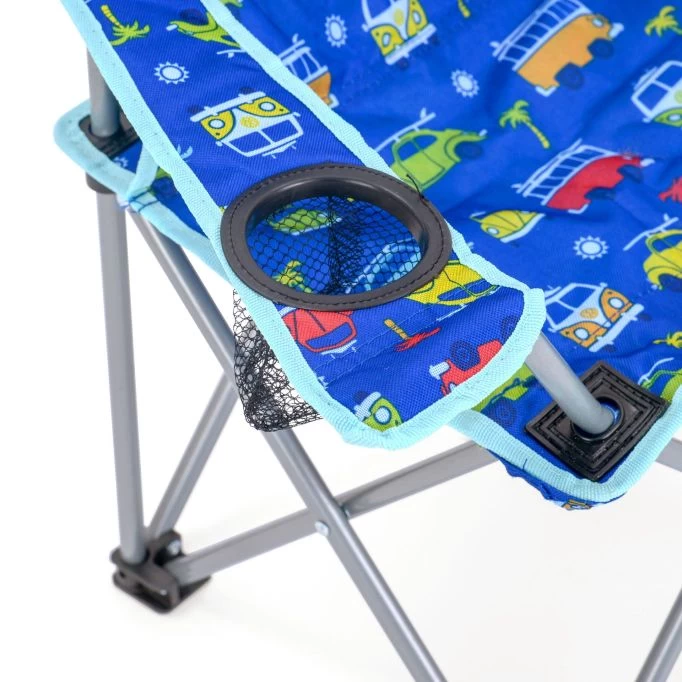 Volkswagen Kids Blue Camping Chair 6 Volkswagen Kids Blue Camping Chair - Image 4