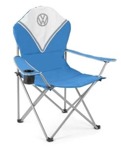 Volkswagen Blue Deluxe Padded Chair 10 Volkswagen Blue Deluxe Padded Chair -Camping Equipment Store vwx 1
