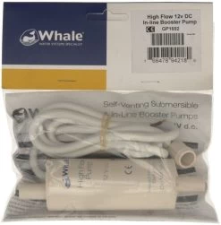 Whale Inline Booster High Flow Pump -Camping Equipment Store whale gp1692