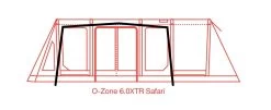 Outdoor Revolution Ozone 6.0 XTR Safari Side Sun Wing -Camping Equipment Store xtr safari 2